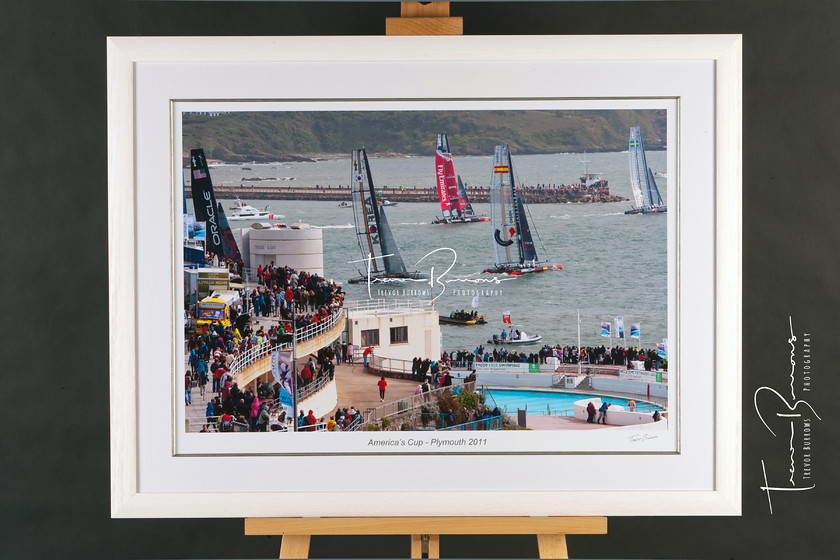 America s-Cup-2011-WM9764 
 America's Cup and Ayrmer Cove Ringmore framed copies 091211 
 Keywords: America's Cup, Trevor Burrows Photography Framed Prints, Trevor Burrows Photography Signed Editions