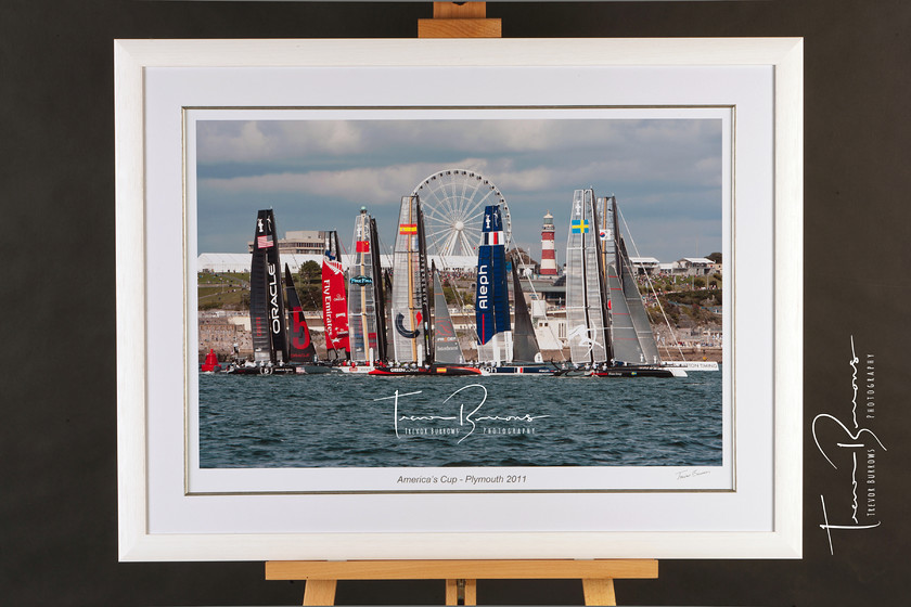 America s-Cup-2011-WM9757 
 America's Cup and Ayrmer Cove Ringmore framed copies 091211 
 Keywords: America's Cup, Trevor Burrows Photography Framed Prints, Trevor Burrows Photography Signed Editions