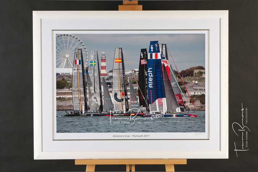 America s-Cup-2011-WM9771 
 America's Cup and Ayrmer Cove Ringmore framed copies 091211 
 Keywords: America's Cup, Trevor Burrows Photography Framed Prints, Trevor Burrows Photography Signed Editions